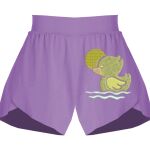 Girls Flowy Overlay Shorts Thumbnail