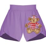 Girls Flowy Overlay Shorts Thumbnail