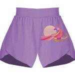 Girls Flowy Overlay Shorts Thumbnail