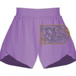 Girls Flowy Overlay Shorts Thumbnail