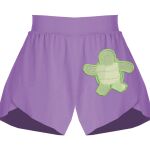 Girls Flowy Overlay Shorts Thumbnail