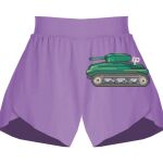 Girls Flowy Overlay Shorts Thumbnail