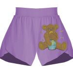 Girls Flowy Overlay Shorts Thumbnail