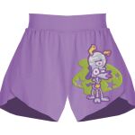 Girls Flowy Overlay Shorts Thumbnail