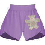 Girls Flowy Overlay Shorts Thumbnail