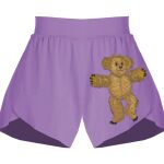 Girls Flowy Overlay Shorts Thumbnail