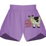 Girls Flowy Overlay Shorts Thumbnail