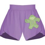 Girls Flowy Overlay Shorts Thumbnail