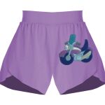 Girls Flowy Overlay Shorts Thumbnail