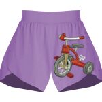 Girls Flowy Overlay Shorts Thumbnail