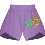 Girls Flowy Overlay Shorts Thumbnail
