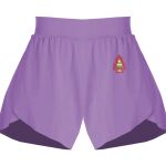 Girls Flowy Overlay Shorts Thumbnail