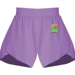 Girls Flowy Overlay Shorts Thumbnail