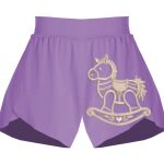 Girls Flowy Overlay Shorts Thumbnail