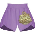 Girls Flowy Overlay Shorts Thumbnail