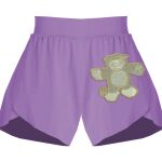 Girls Flowy Overlay Shorts Thumbnail