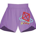 Girls Flowy Overlay Shorts Thumbnail