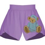 Girls Flowy Overlay Shorts Thumbnail
