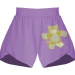 Girls Flowy Overlay Shorts Thumbnail
