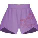 Girls Flowy Overlay Shorts Thumbnail