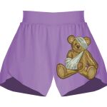 Girls Flowy Overlay Shorts Thumbnail