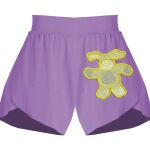 Girls Flowy Overlay Shorts Thumbnail