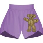 Girls Flowy Overlay Shorts Thumbnail