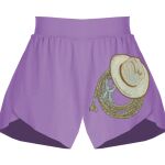 Girls Flowy Overlay Shorts Thumbnail