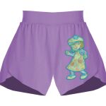 Girls Flowy Overlay Shorts Thumbnail