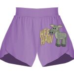 Girls Flowy Overlay Shorts Thumbnail