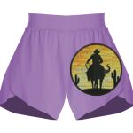 Girls Flowy Overlay Shorts Thumbnail