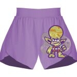 Girls Flowy Overlay Shorts Thumbnail