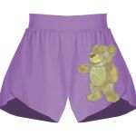 Girls Flowy Overlay Shorts Thumbnail