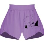 Girls Flowy Overlay Shorts Thumbnail