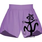 Girls Flowy Overlay Shorts Thumbnail