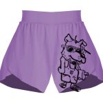 Girls Flowy Overlay Shorts Thumbnail