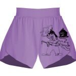 Girls Flowy Overlay Shorts Thumbnail