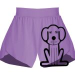 Girls Flowy Overlay Shorts Thumbnail