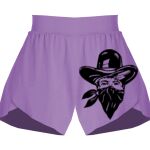 Girls Flowy Overlay Shorts Thumbnail