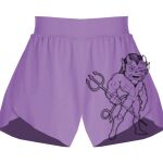 Girls Flowy Overlay Shorts Thumbnail