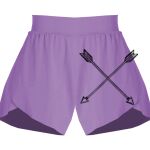 Girls Flowy Overlay Shorts Thumbnail