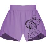 Girls Flowy Overlay Shorts Thumbnail