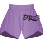 Girls Flowy Overlay Shorts Thumbnail