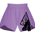 Girls Flowy Overlay Shorts Thumbnail