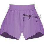 Girls Flowy Overlay Shorts Thumbnail