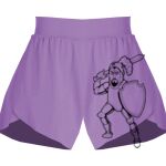 Girls Flowy Overlay Shorts Thumbnail