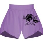 Girls Flowy Overlay Shorts Thumbnail