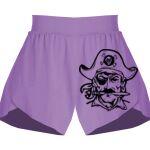 Girls Flowy Overlay Shorts Thumbnail