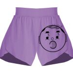 Girls Flowy Overlay Shorts Thumbnail