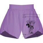 Girls Flowy Overlay Shorts Thumbnail